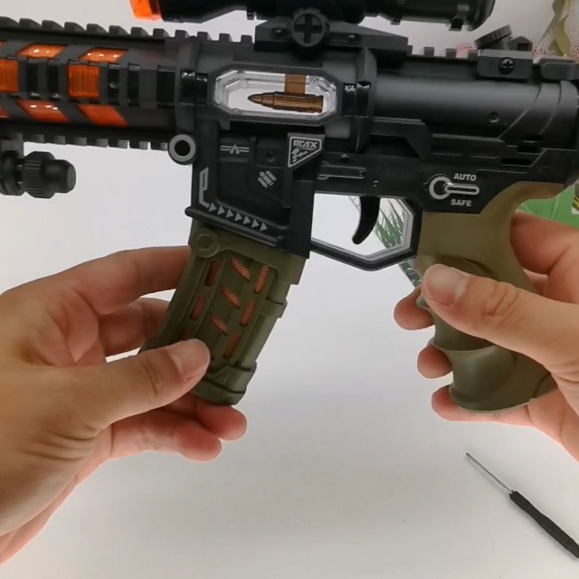 Amazon.com: JOCOUNY Toy Machine Gun Light Up Toy, Pretend Play
